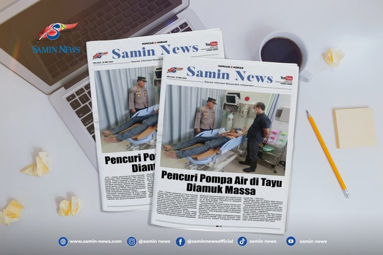 E-Koran Samin News Edisi 30 Mei 2023