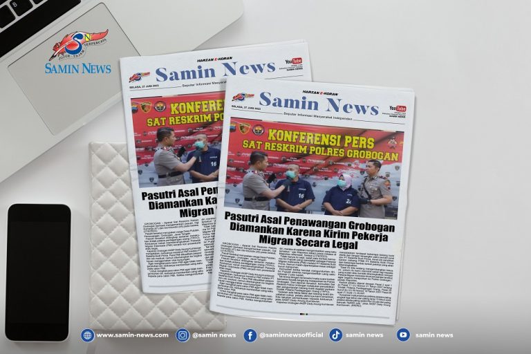 E-Koran Samin News Edisi 27 Juni 2023