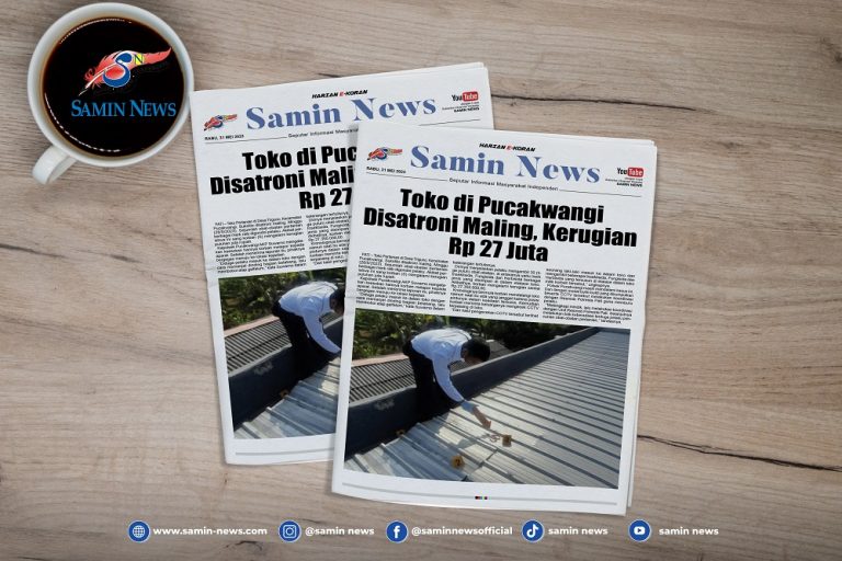 E-Koran Samin News Edisi 31 Mei 2023