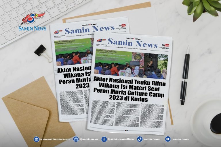 E-Koran Samin News Edisi 4 juni 2023