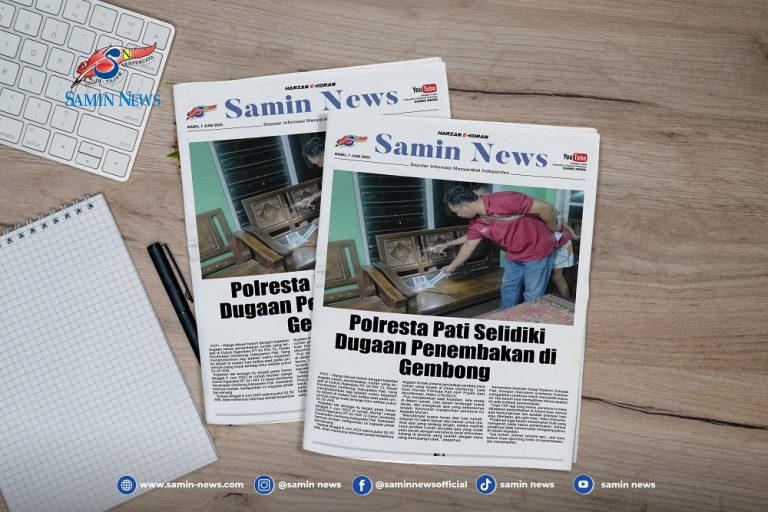 E-Koran Samin News Edisi 7 Juni 2023