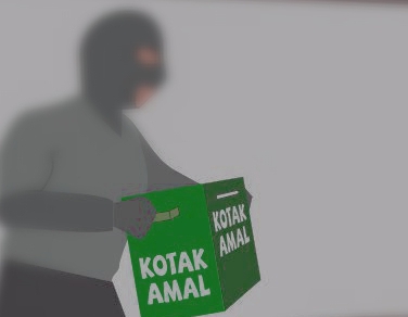 Kehabisan Uang, Pria Asal Tuban Nekat Curi Uang Kotak Amal di sebuah Masjid Grobogan