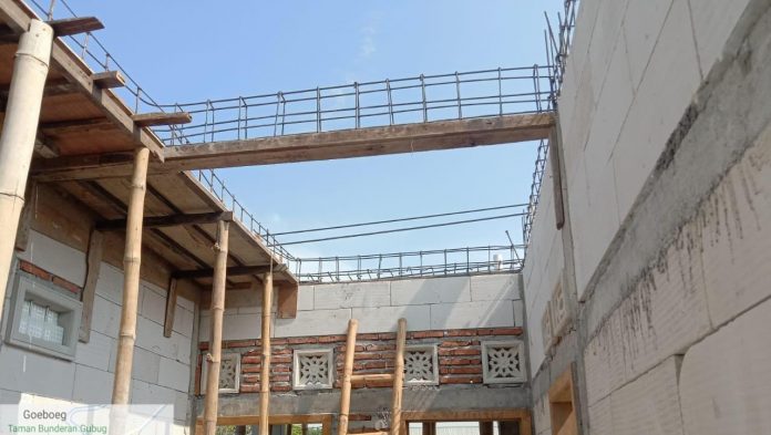 Lokasi kejadian korban tersengat listrik di lantai 2 Lokasi kejadian korban tersengat listrik di lantai 2