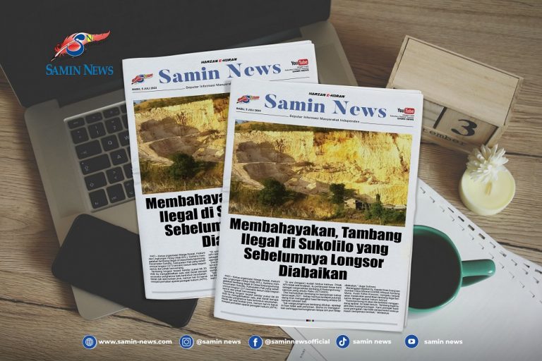 E-Koran Samin News Edisi 5 Juli 2023