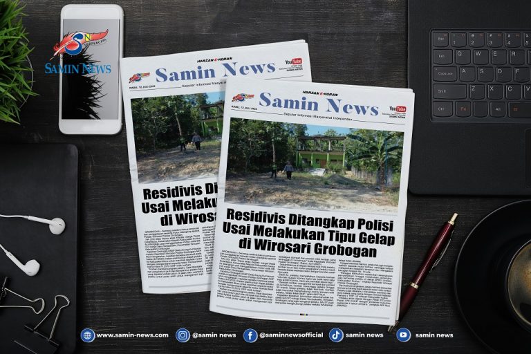 E-Koran Samin News Edisi 12 Juli 2023