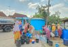 BPBD Kabupaten Pati tengah mengirim bantuan air bersih bagi masyarakat