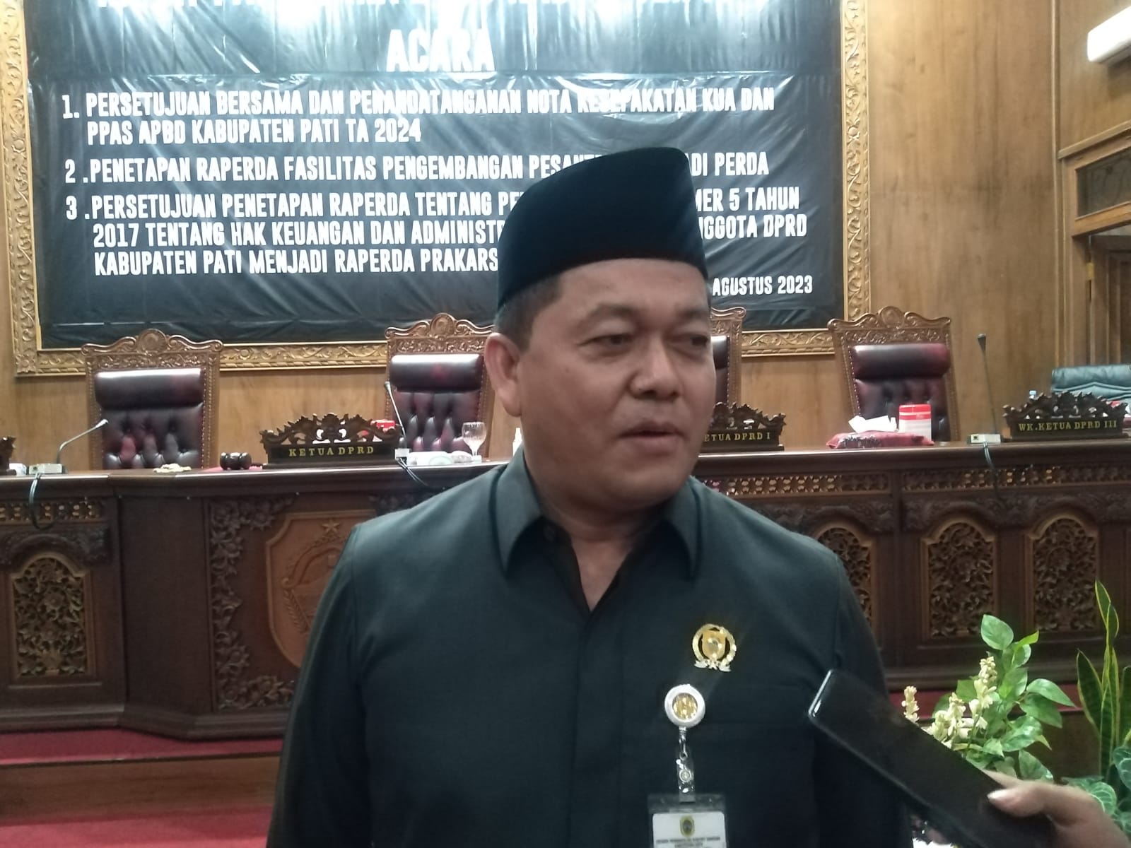 Ketua DPRD Kabupaten Pati Ali Badruddin