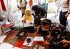 Bazar umkm di depan Pendopo Kabupaten Pati