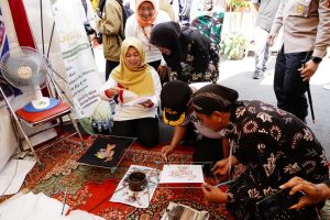 Bazar umkm di depan Pendopo Kabupaten Pati