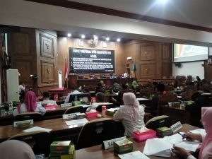 Rapat paripurna DPRD Pati bersama jajaran pemerintah daerah kabupaten pati