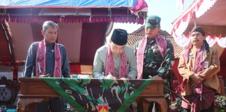 PJ Bupati Jepara Edy Supriyatna Menandatangani Laporan Kegiatan