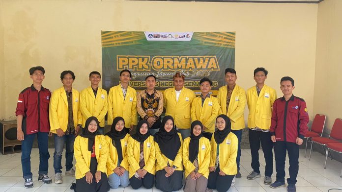 Foto bersama tim pelaksana PPK Ormawa EneRC Fakultas Teknik UNNES (Ist)