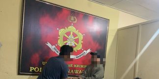 Pihak korban dan pelaku menyelesaikan kasus secara restorative justice di Polsek Penawangan