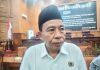 Ketua Komisi A DPRD Pati, Bambang Susilo menjawab pertanyaan wartawan terkait pembentukan BRIDA