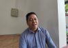 Ketua DPRD Kabupaten Pati, Ali Badrudin menjawab pertanyaan wartawan