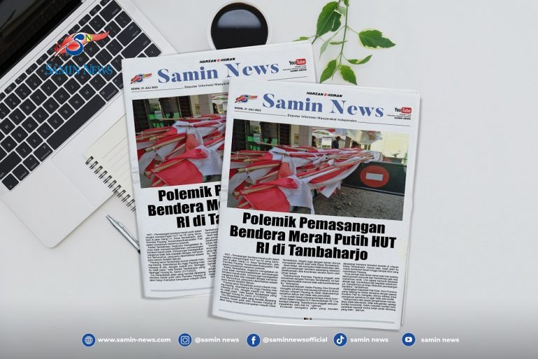 E-Koran Samin News Edisi 31 Juli 2023