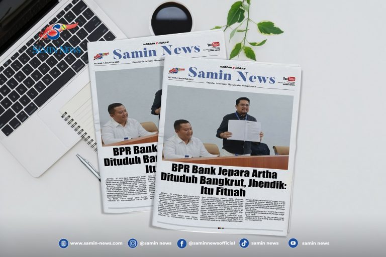 E-Koran Samin News Edisi 1 Agustus 2023
