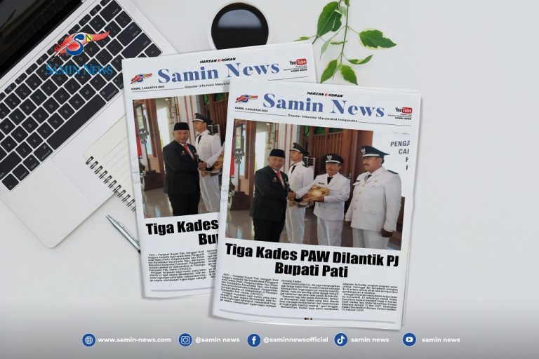 E-Koran Samin News Edisi 3 Agustus 2023