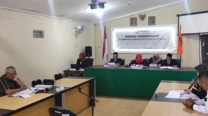 Sidang pemeriksaan pelanggaran administratif Pemilu oleh Bawaslu Grobogan.