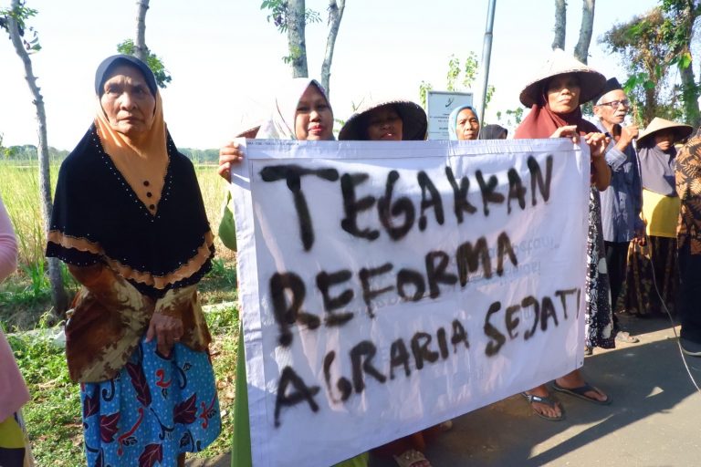 Peringatan Hari Tani Nasional, Petani Pundenrejo Tuntut Reforma Agraria
