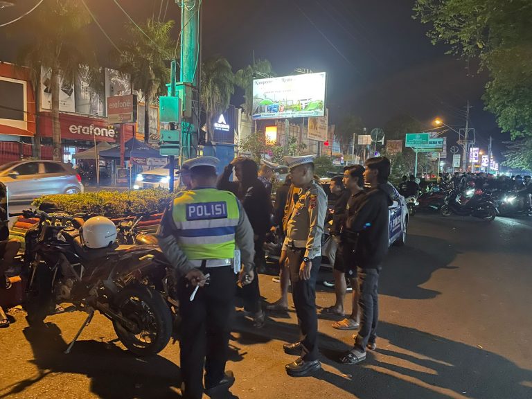 Satlantas Gencarkan Patroli Malam Hari Tindak Balap Liar