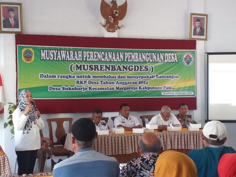 Fokus Penanganan Stunting dan Ketahanan Pangan Desa Sukoharjo