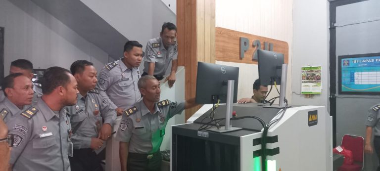 Petugas Lapas Pati Dibekali Pengoperasian Alat Keamanan X-Ray