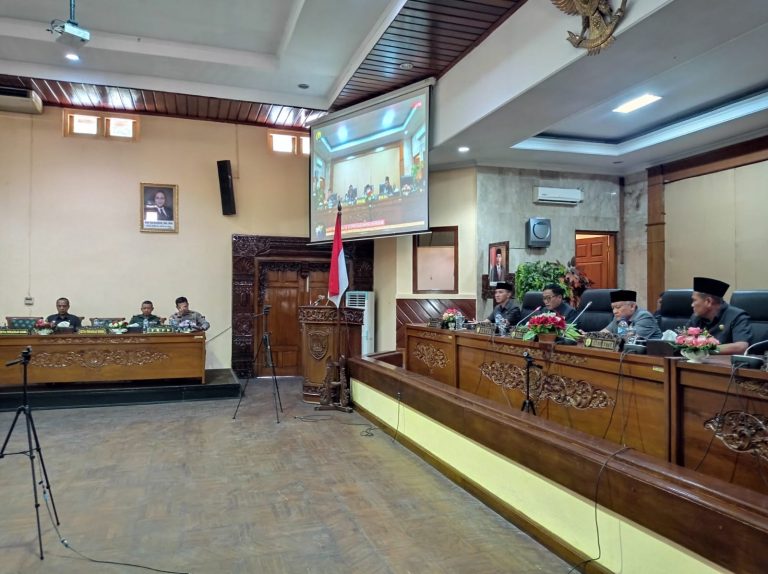 Ketua DPRD Grobogan Sampaikan Penjelasan Soal Undangan Paripurna