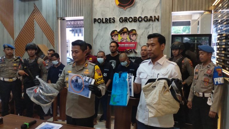 1×24 Jam, Pelaku Pencurian Motor di Alfamart Grobogan Ditangkap Polisi