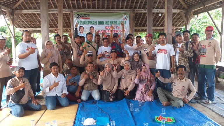 Puluhan Petani di Pati Deklarasikan Dukung Prabowo Presiden ke-8