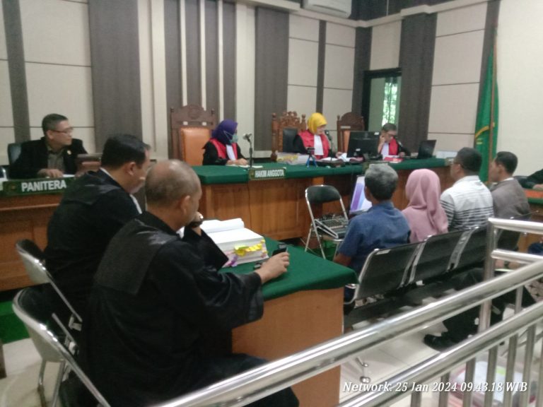 Sidang Ketiga Kasus Korupsi Kades Kandangan Grobogan, Beberapa Pihak Jadi Saksi