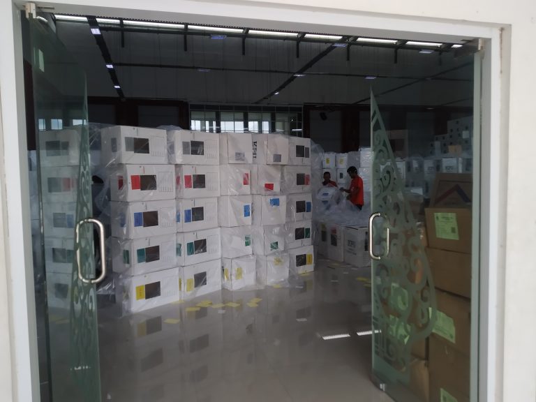 KPU Grobogan Pastikan Distribusi Logistik pada H-4