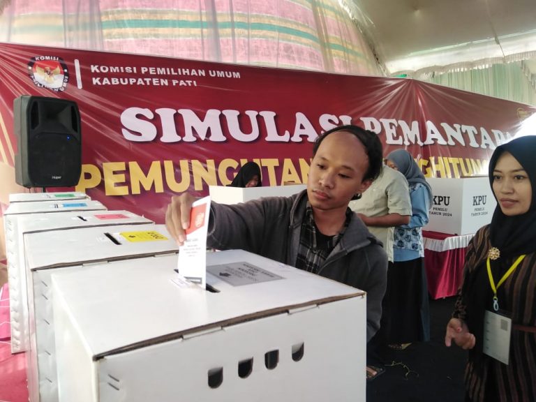 KPU Simulasi Pemungutan Suara Kedua, Lokasinya di Geritan