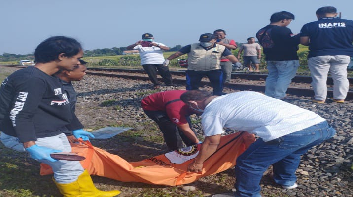 Lelaki ODGJ Meninggal Dunia di Grobogan Setelah Tertabrak Kereta