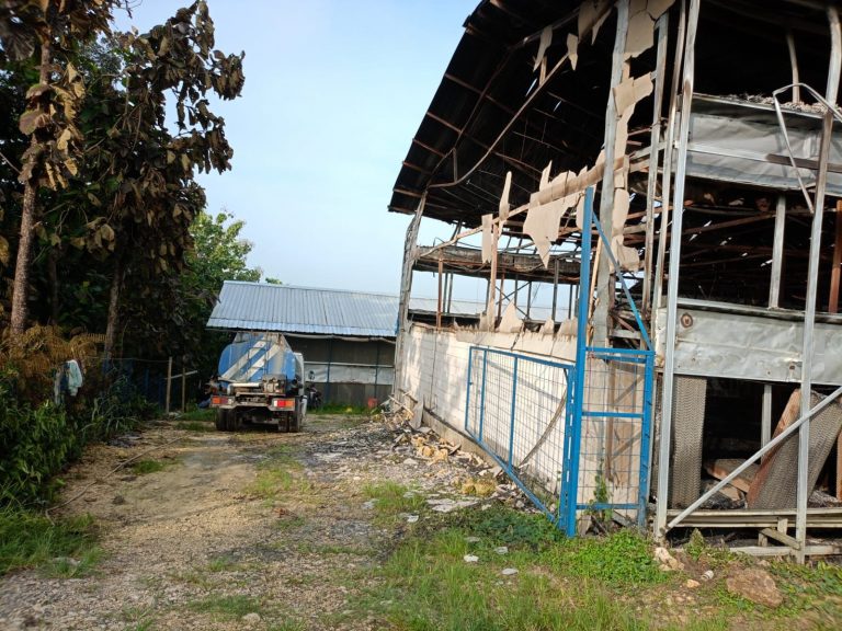 Kandang Ayam Desa Bandungharjo Grobogan Terbakar, Kerugian Capai 1,8 Milyar Rupiah