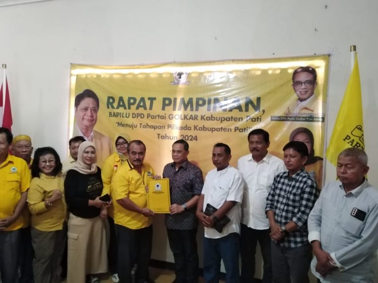 Sudewo Ngelamar Balon Bupati ke Golkar dan Nasdem