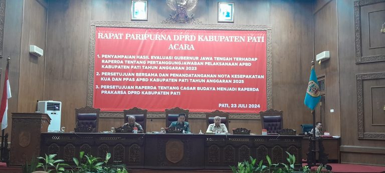 DPRD Pati Bahas Raperda Cagar Budaya