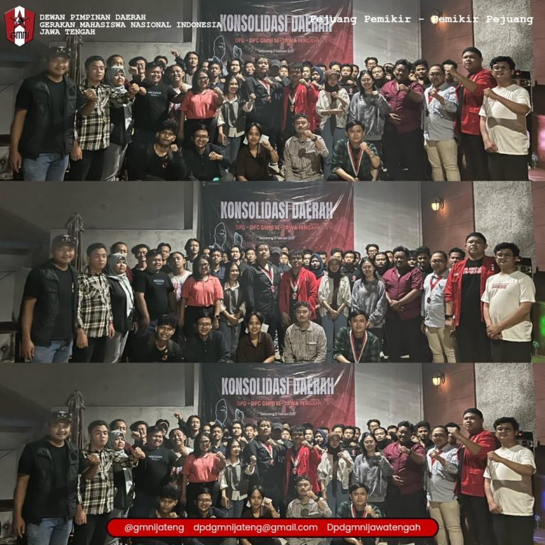 DPD-DPC GMNI Jawa Tengah Desak Kongres Persatuan Secepatnya
