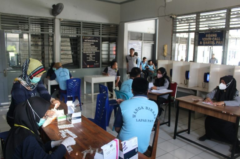 44 Warga Binaan Lapas Pati Ikuti Tes HIV-AIDS