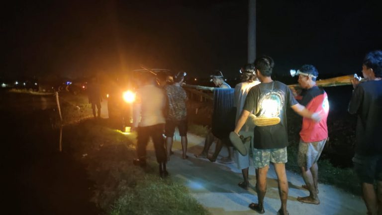 Seorang Pria Ditemukan Tak Bernyawa di Sawah Tayu Pati 