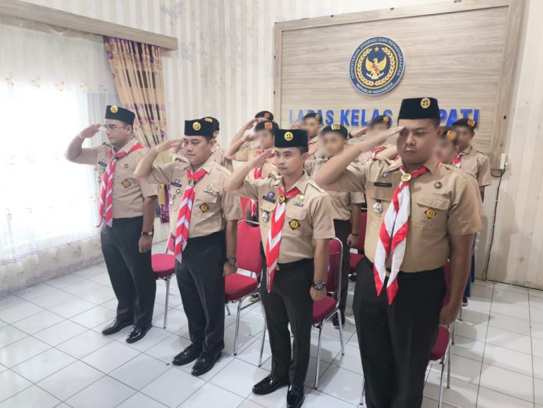 Lapas Pati Ikuti Perkemahan Satya Dharma Bakti dari Dirjen Pemasyaratakatan