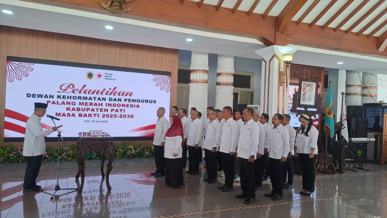 Pengurus PMI Pati Dilantik, Komitmen Layani Masyarakat