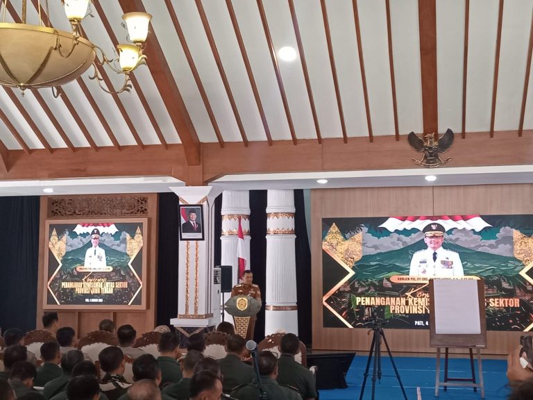 Gubernur Luthfi Launching Konvergensi Penanganan Kemiskinan