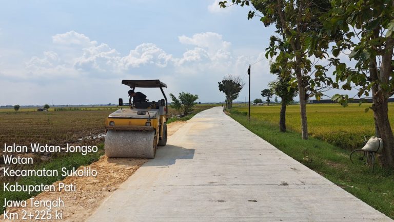 Proyek Jalan Wotan–Cengkalsewu–BTS Kudus Capai 98 Persen, Dikebut Jelang Oktober 2025