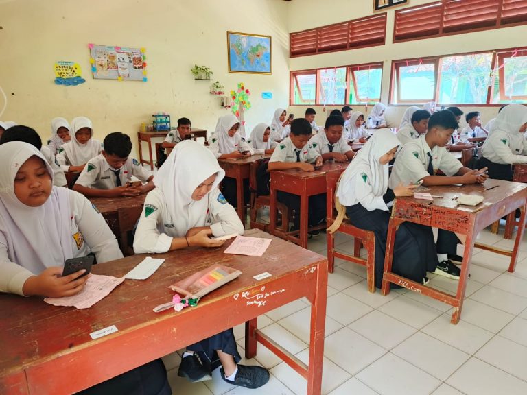 Tak Lagi Kertas, SMP Negeri 1 Jaken Terapkan Android Based Test untuk Ujian Tengah Semester