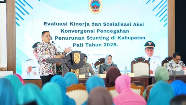 Bupati Pati Ajak Semua Pihak Bergerak Cepat Turunkan Stunting