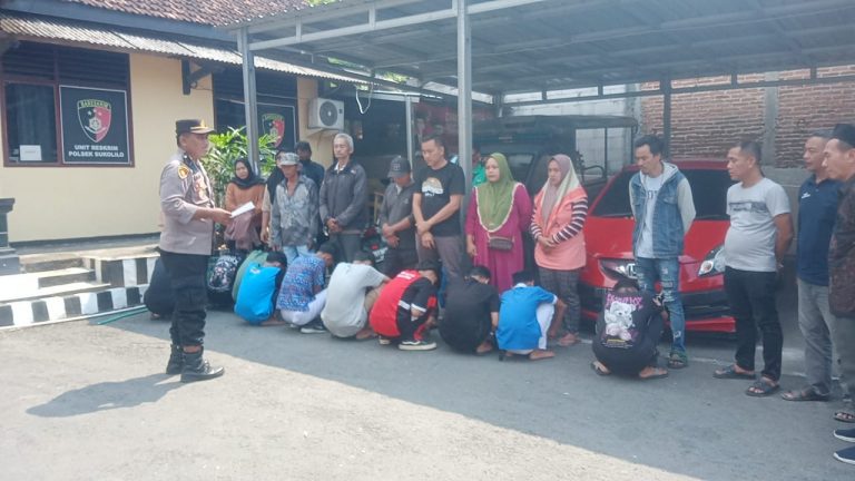 Tawuran Gagal, 12 Pelajar di Sukolilo Dikandangkan Polisi