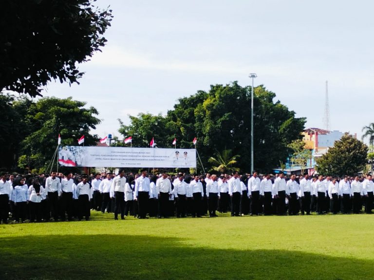 3.523 Tenaga Honorer Pati Resmi Jadi PPPK Paruh Waktu