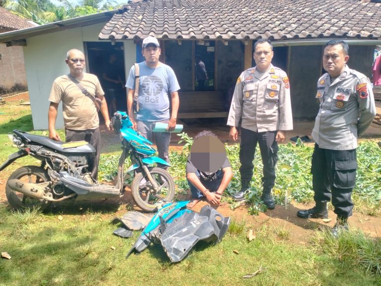 Pelaku Curanmor di Banyutowo Ditangkap Polisi