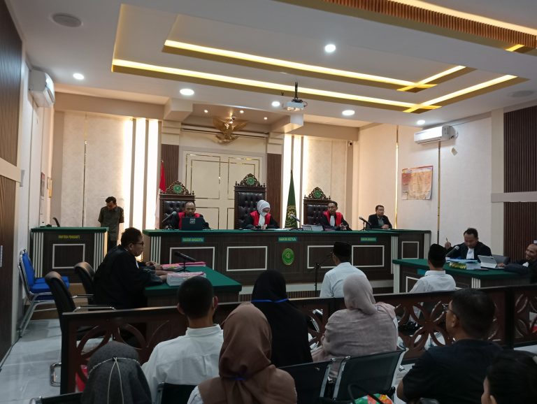Sidang Lanjutan Kasus Penganiayaan Pati, Saksi Minta Majelis Hakim Jatuhkan Vonis Ringan